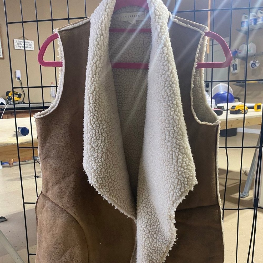 S Sherpa and Suede Shrug